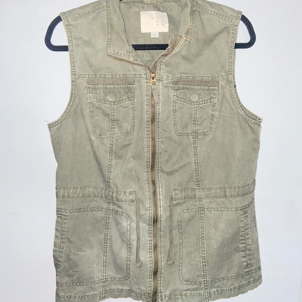 Army Green Vest